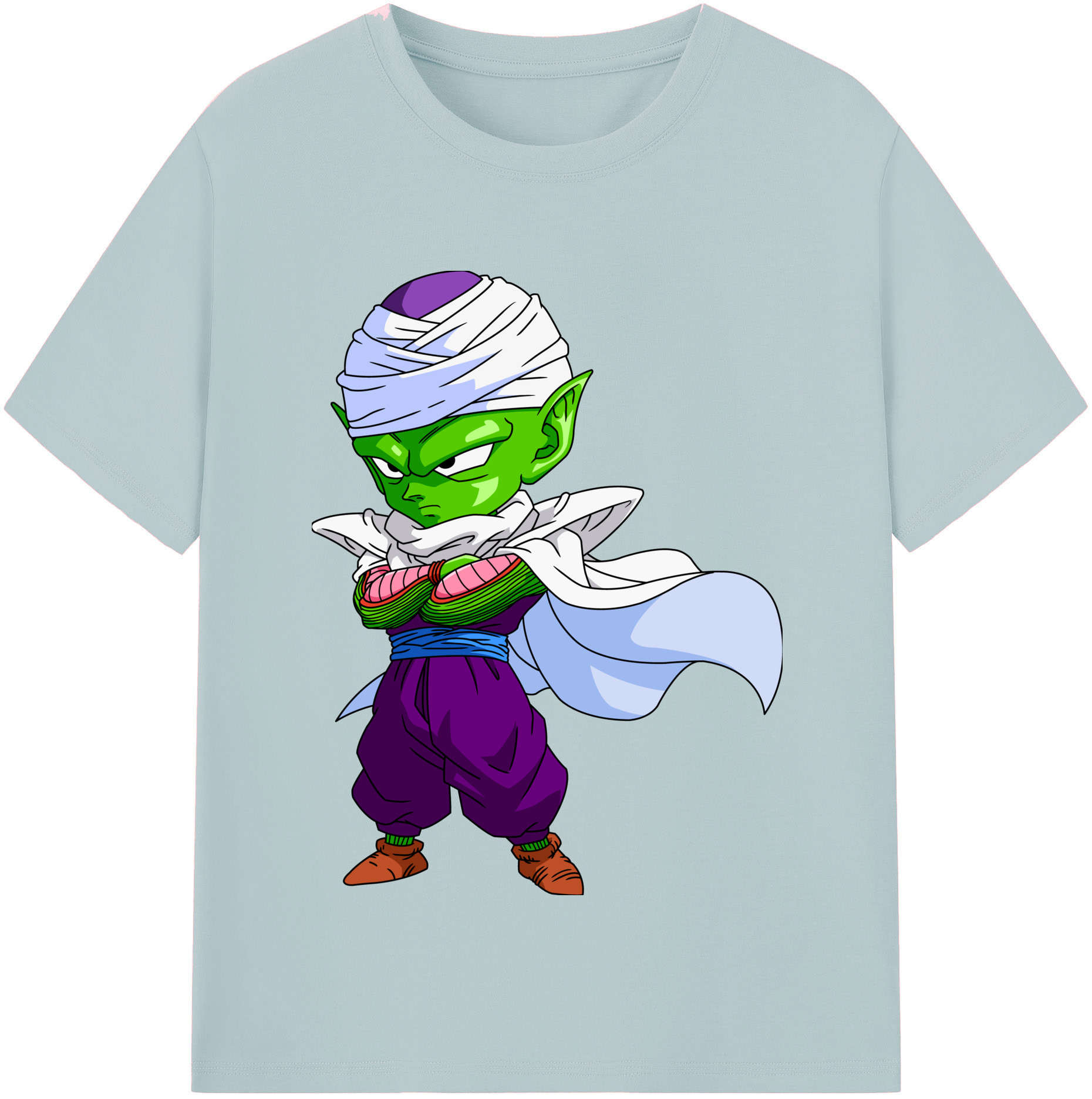 （画像用） ドラゴンボール ピッコロ DRAGON BALL Piccolo 綿100％半袖Tシャツ（フロントプリント）